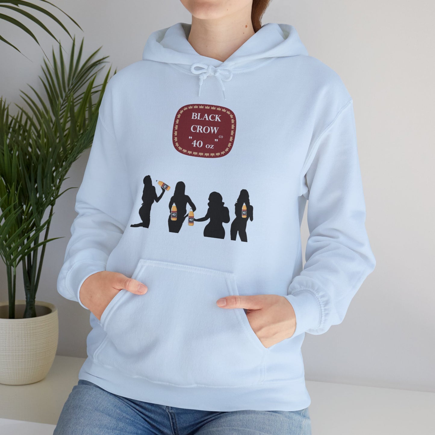 40 a day Unisex Heavy Blend™ Hooded Sweatshirt
