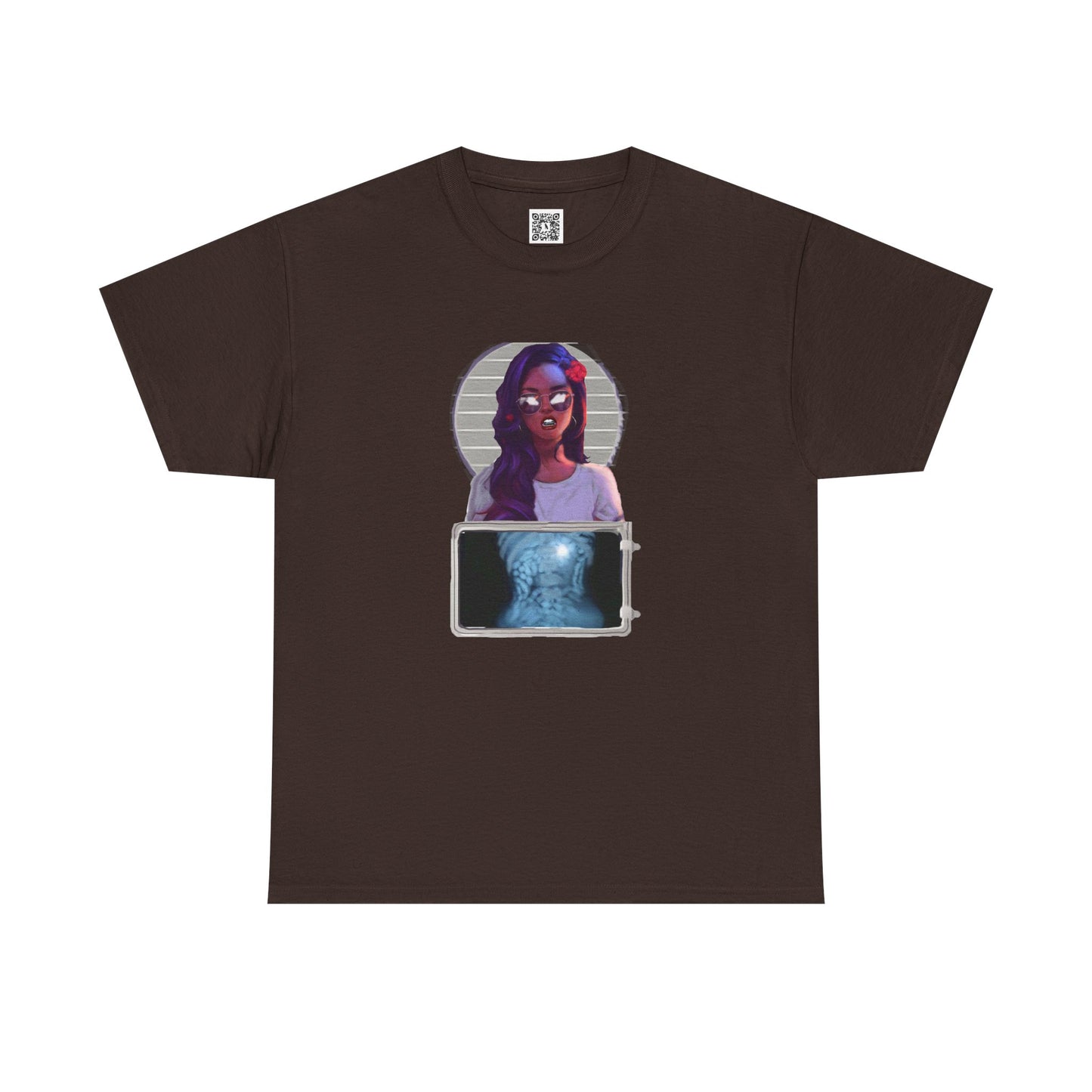 Retro Tee - 'Baddies n Balloons' Vintage Graphic Unisex Heavy Cotton Shirt