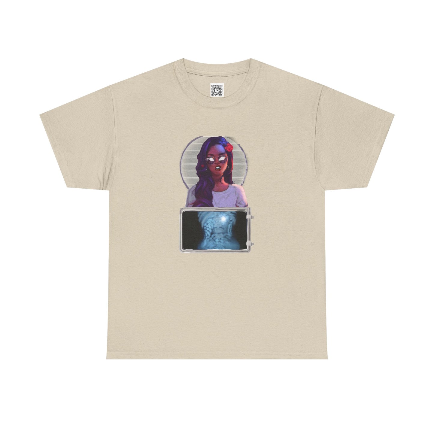 Retro Tee - 'Baddies n Balloons' Vintage Graphic Unisex Heavy Cotton Shirt