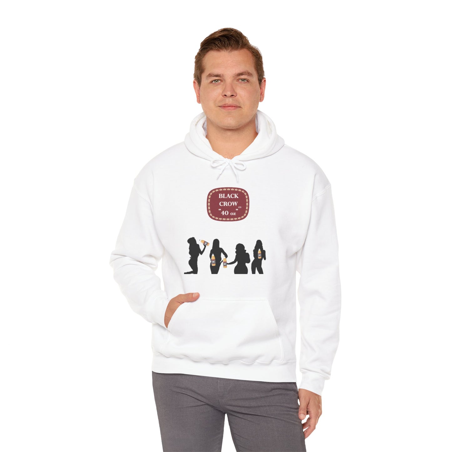 40 a day Unisex Heavy Blend™ Hooded Sweatshirt