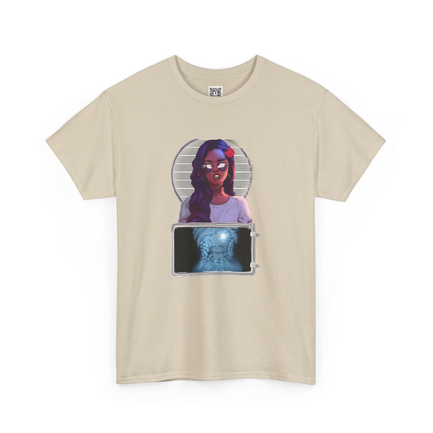 Retro Tee - 'Baddies n Balloons' Vintage Graphic Unisex Heavy Cotton Shirt
