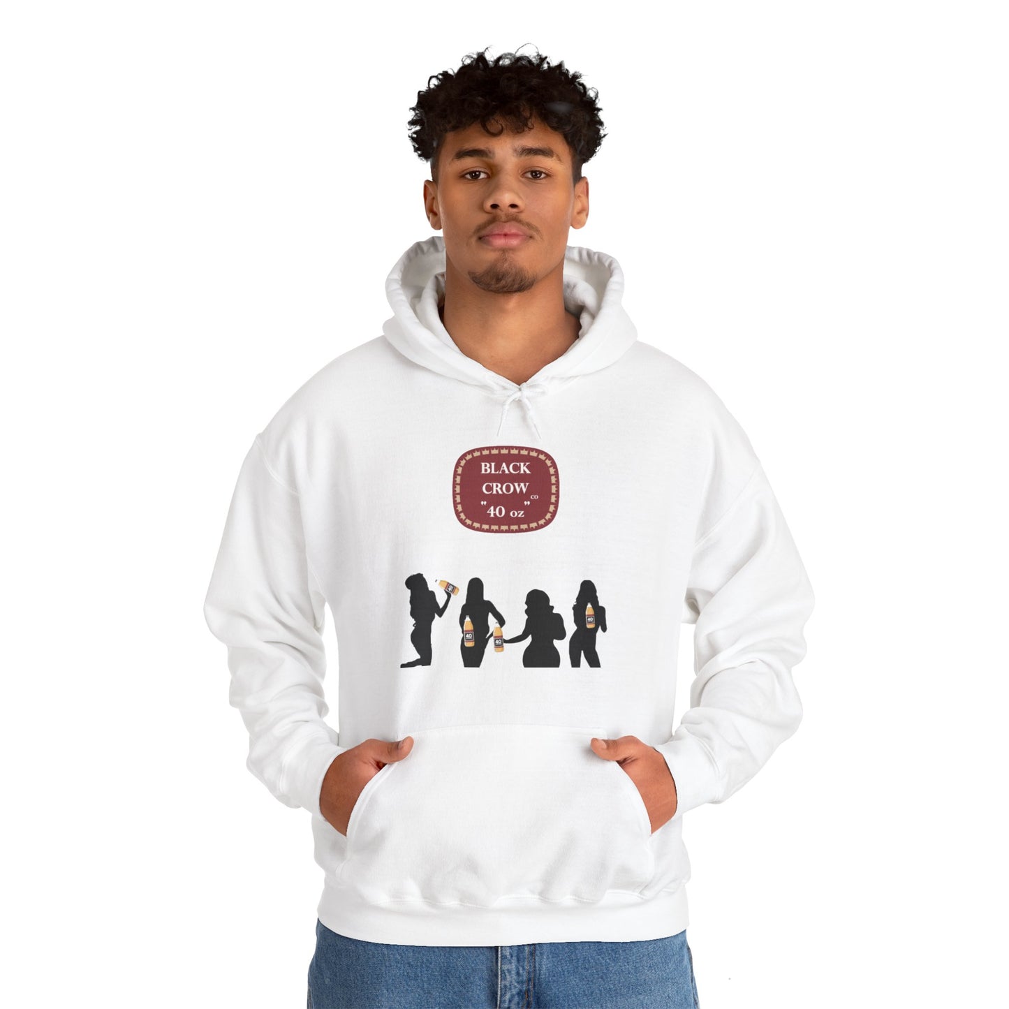 40 a day Unisex Heavy Blend™ Hooded Sweatshirt