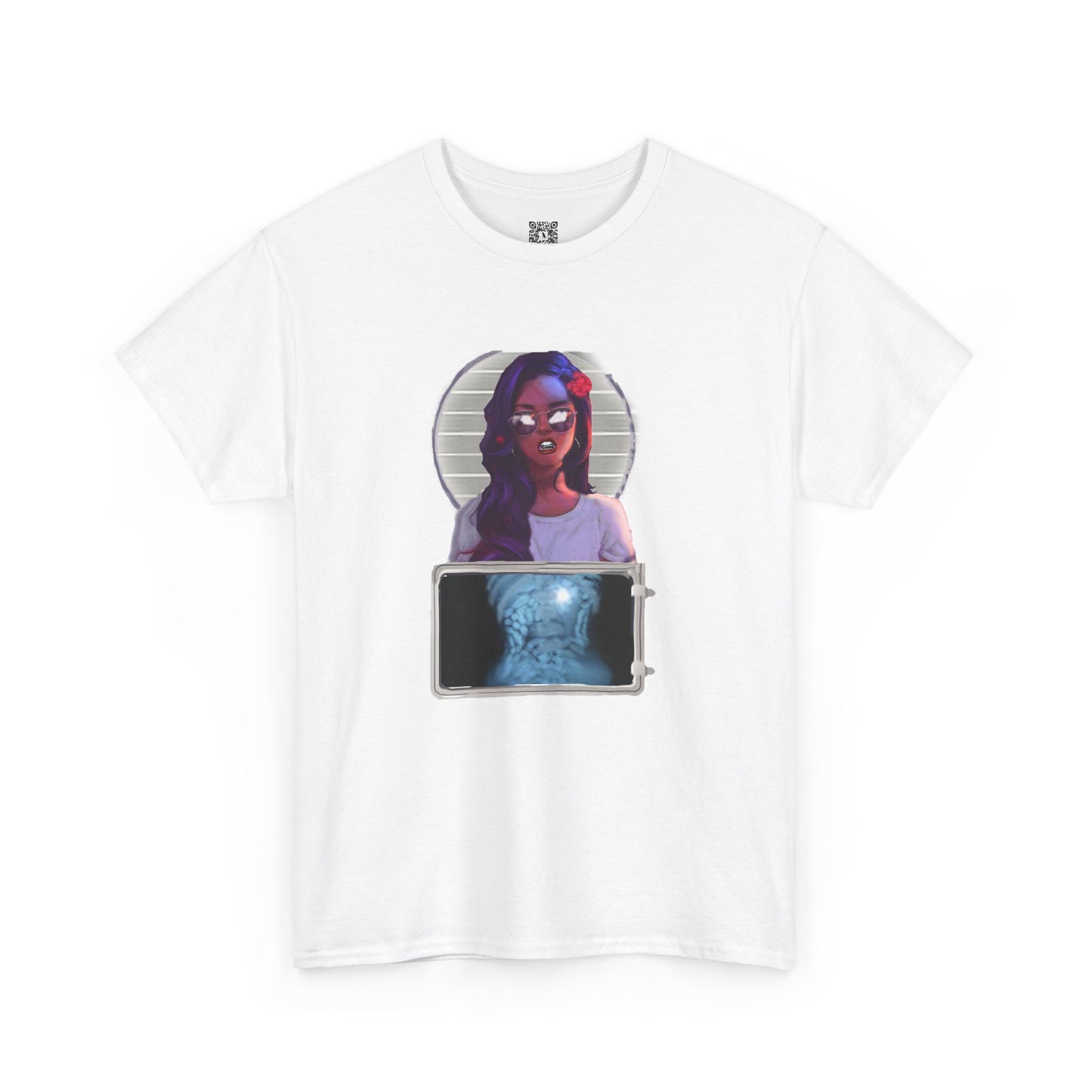 Retro Tee - 'Baddies n Balloons' Vintage Graphic Unisex Heavy Cotton Shirt