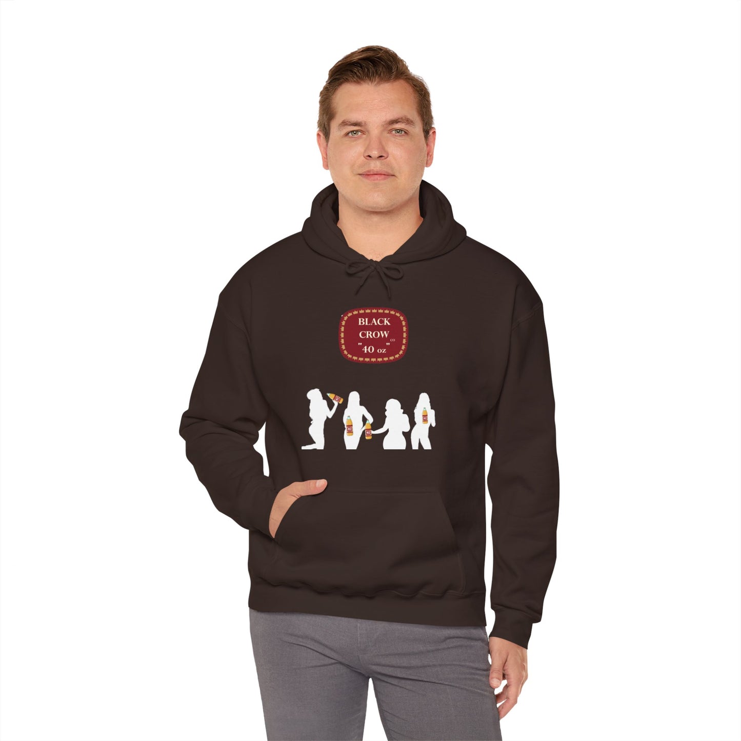 40 a day Unisex Heavy Blend™ Hooded Sweatshirt