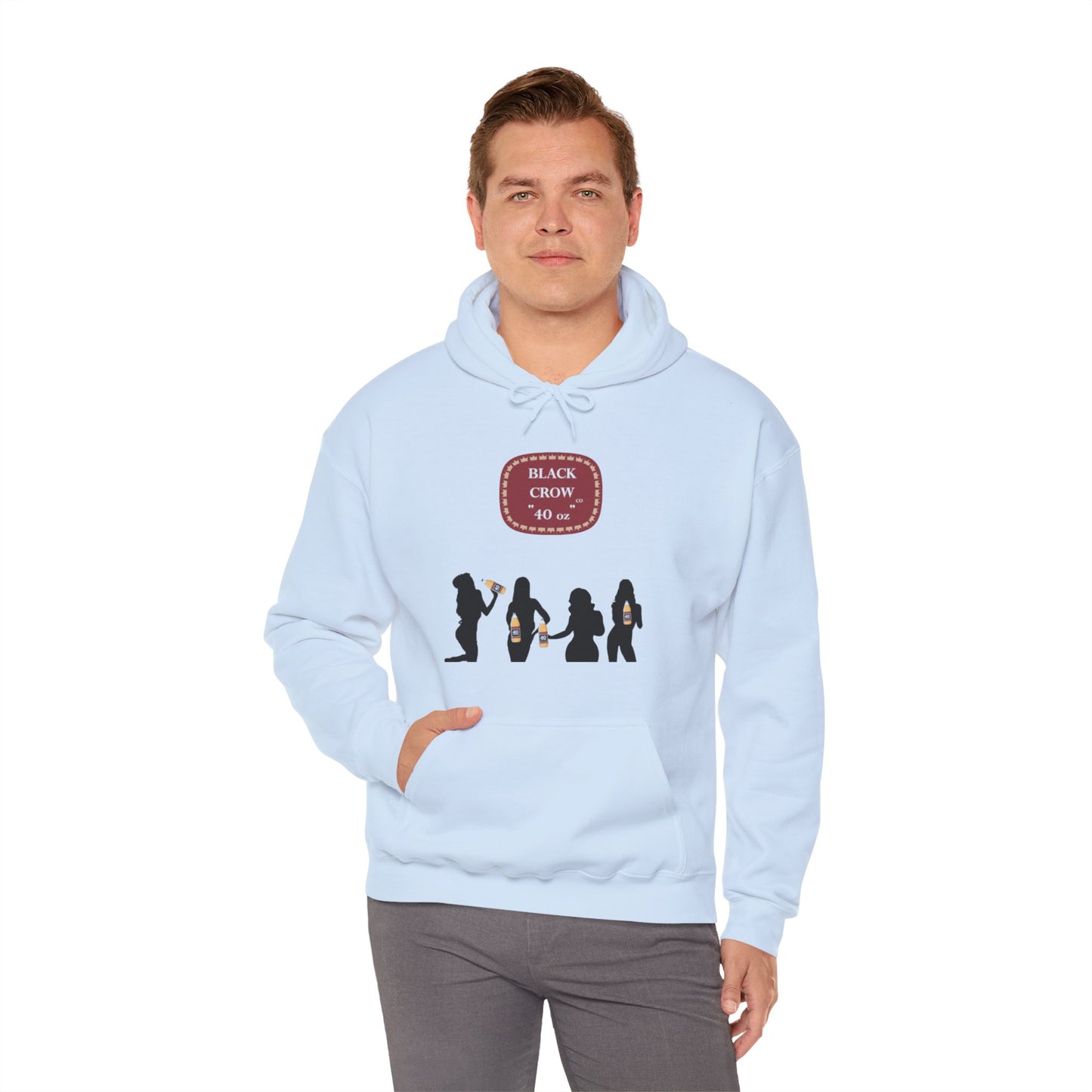 40 a day Unisex Heavy Blend™ Hooded Sweatshirt