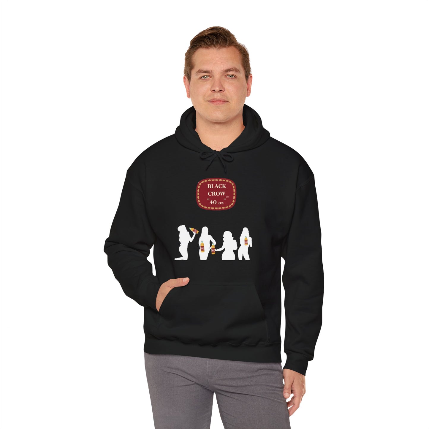 40 a day Unisex Heavy Blend™ Hooded Sweatshirt