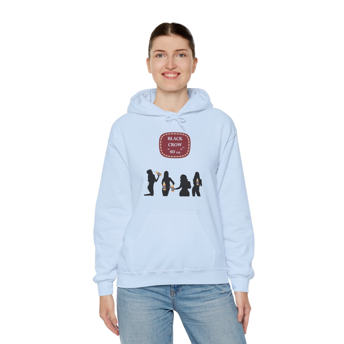 40 a day Unisex Heavy Blend™ Hooded Sweatshirt