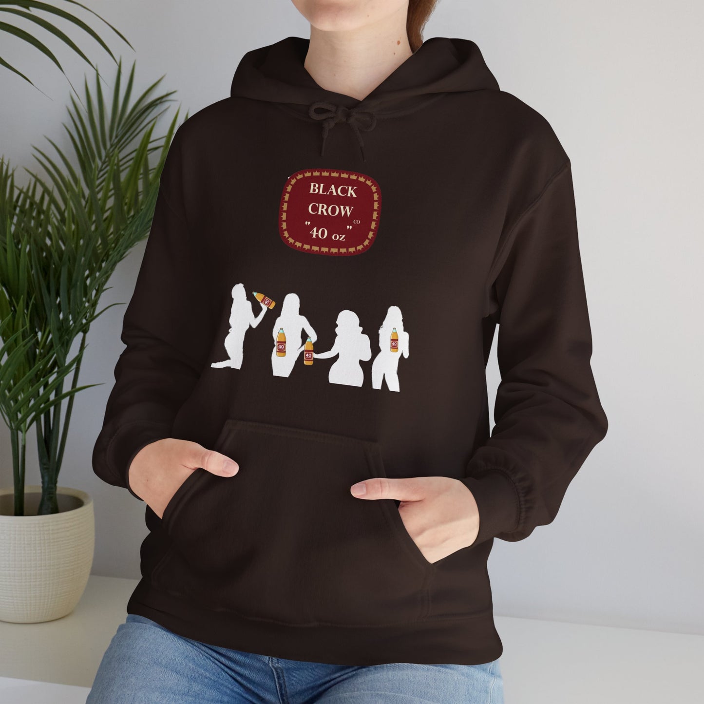 40 a day Unisex Heavy Blend™ Hooded Sweatshirt