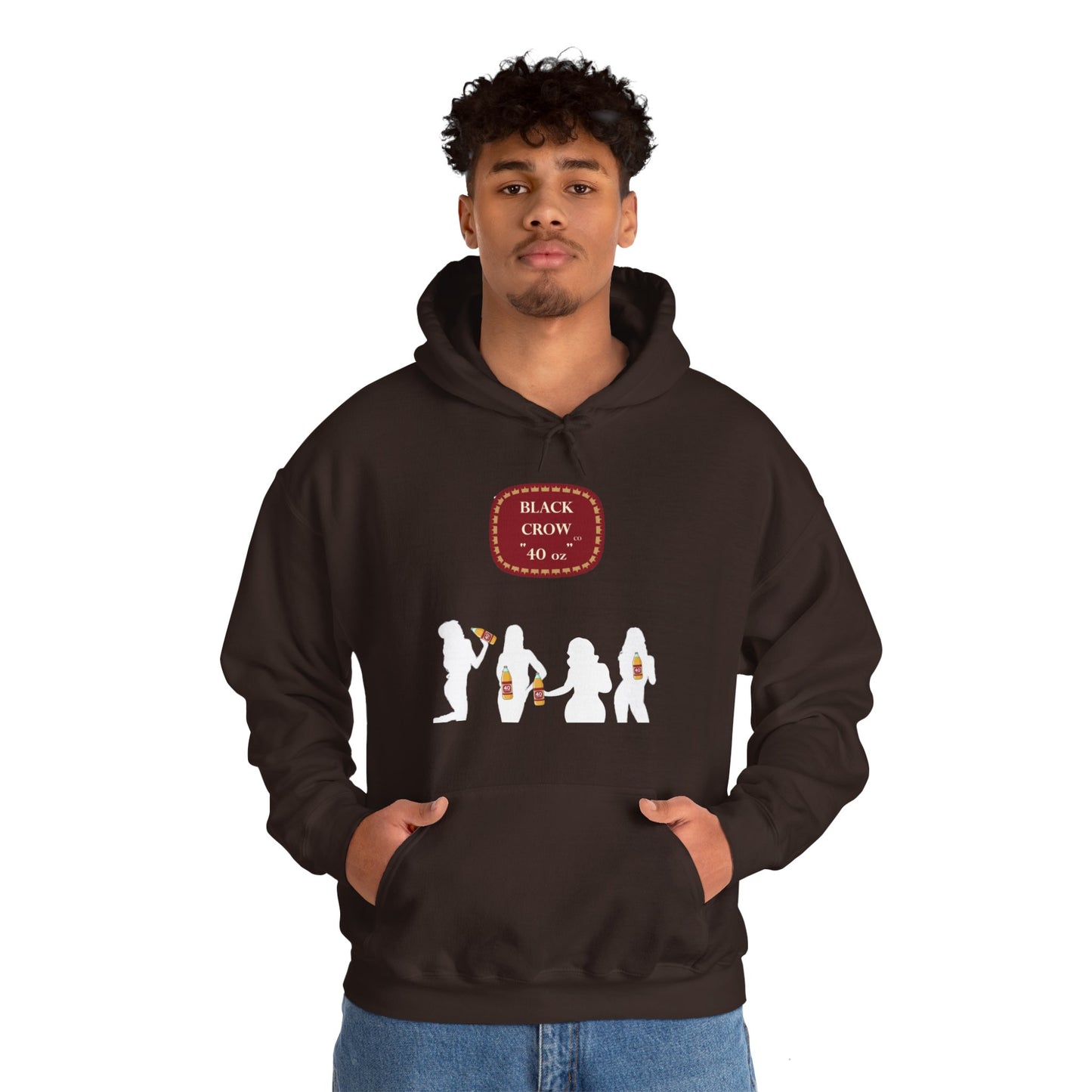 40 a day Unisex Heavy Blend™ Hooded Sweatshirt