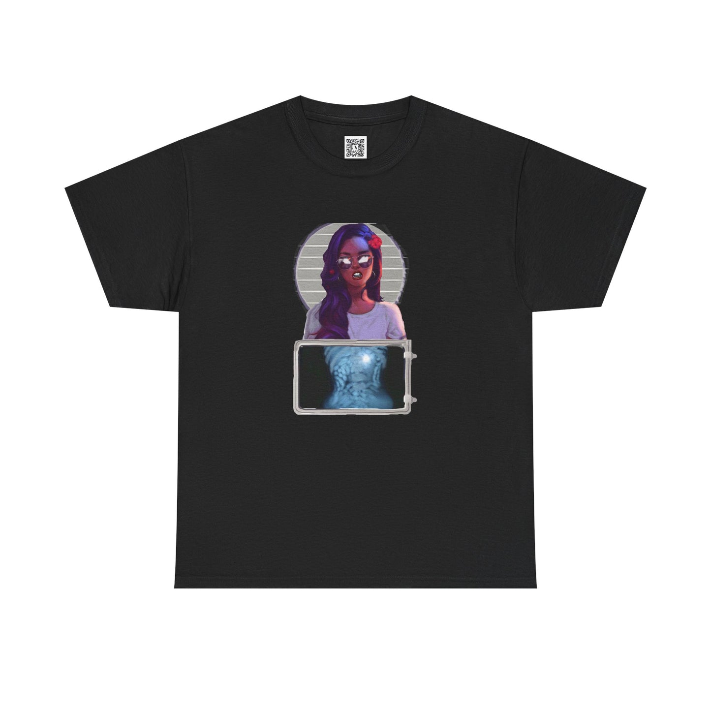 Retro Tee - 'Baddies n Balloons' Vintage Graphic Unisex Heavy Cotton Shirt