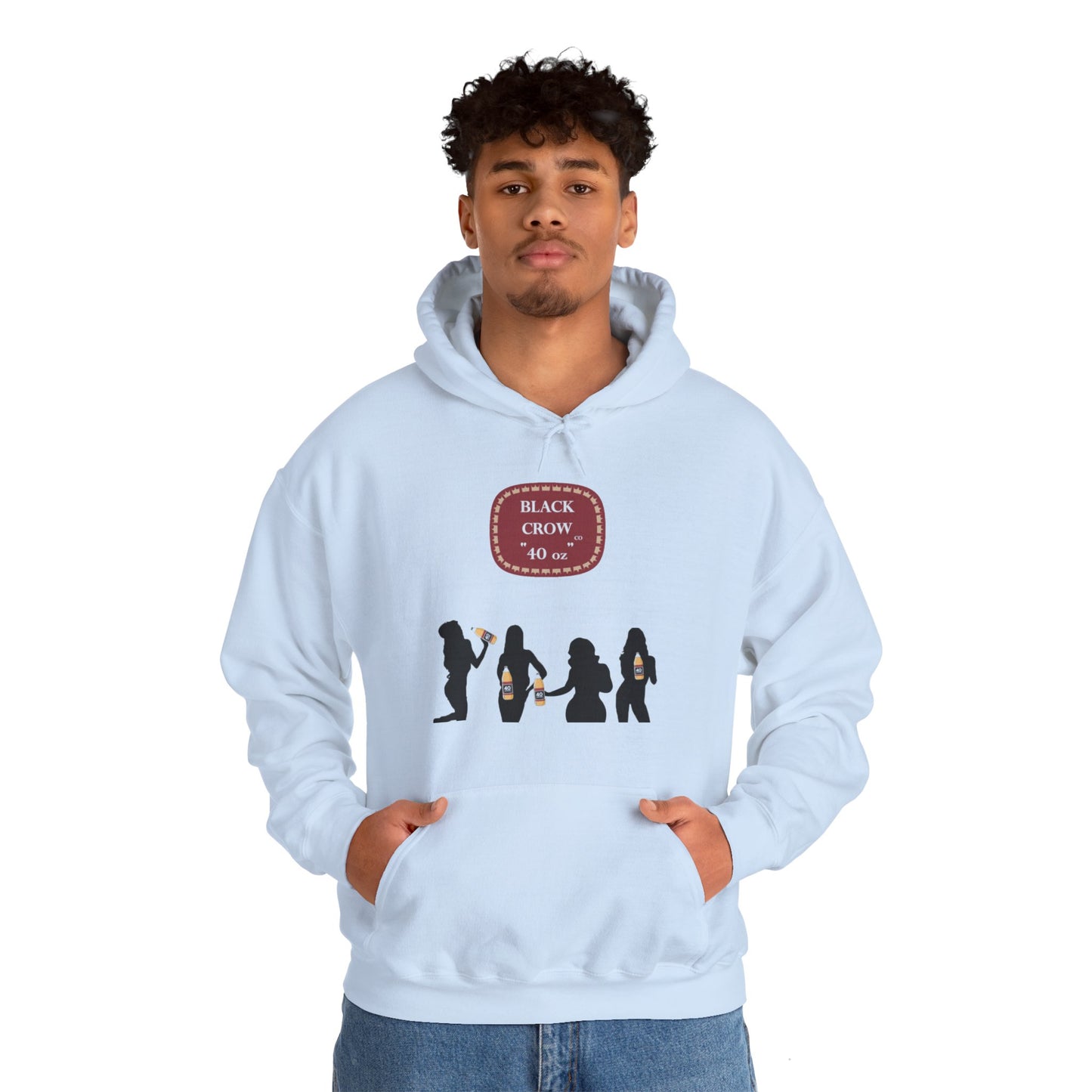40 a day Unisex Heavy Blend™ Hooded Sweatshirt