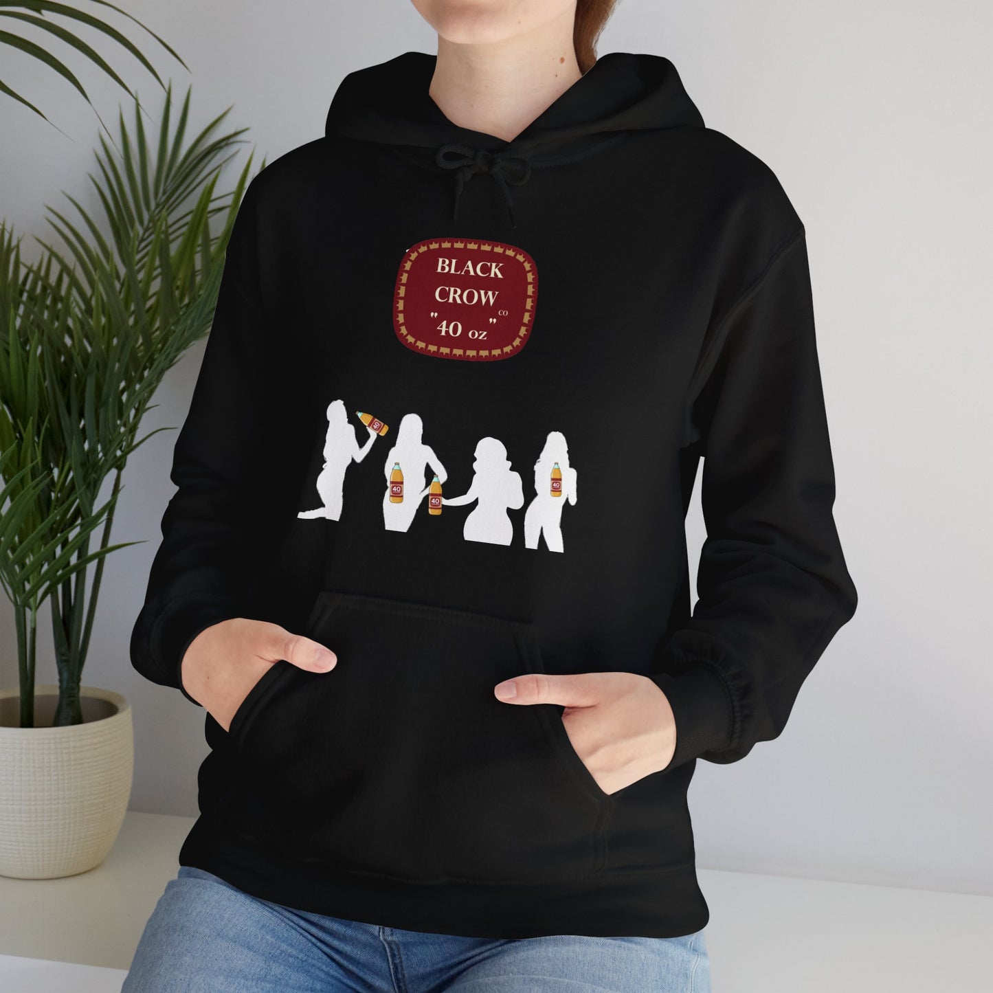 40 a day Unisex Heavy Blend™ Hooded Sweatshirt