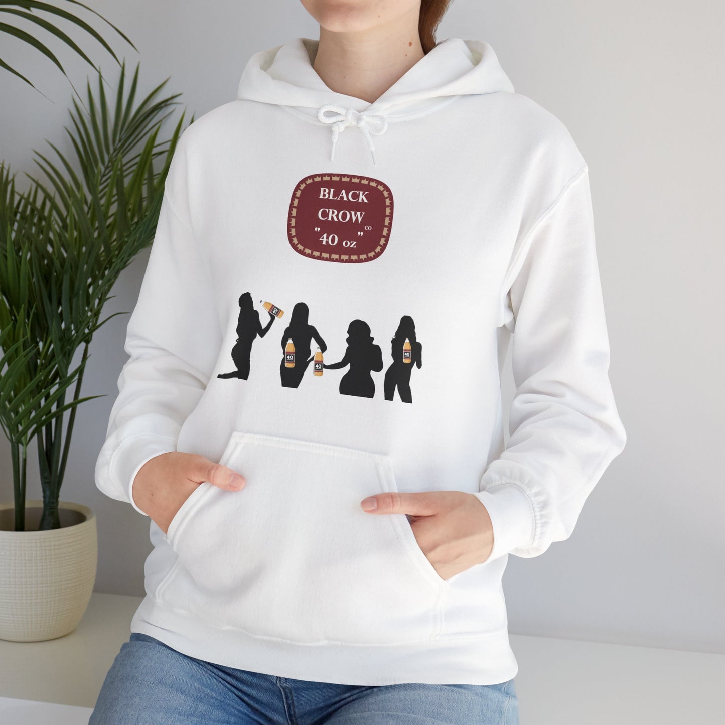40 a day Unisex Heavy Blend™ Hooded Sweatshirt
