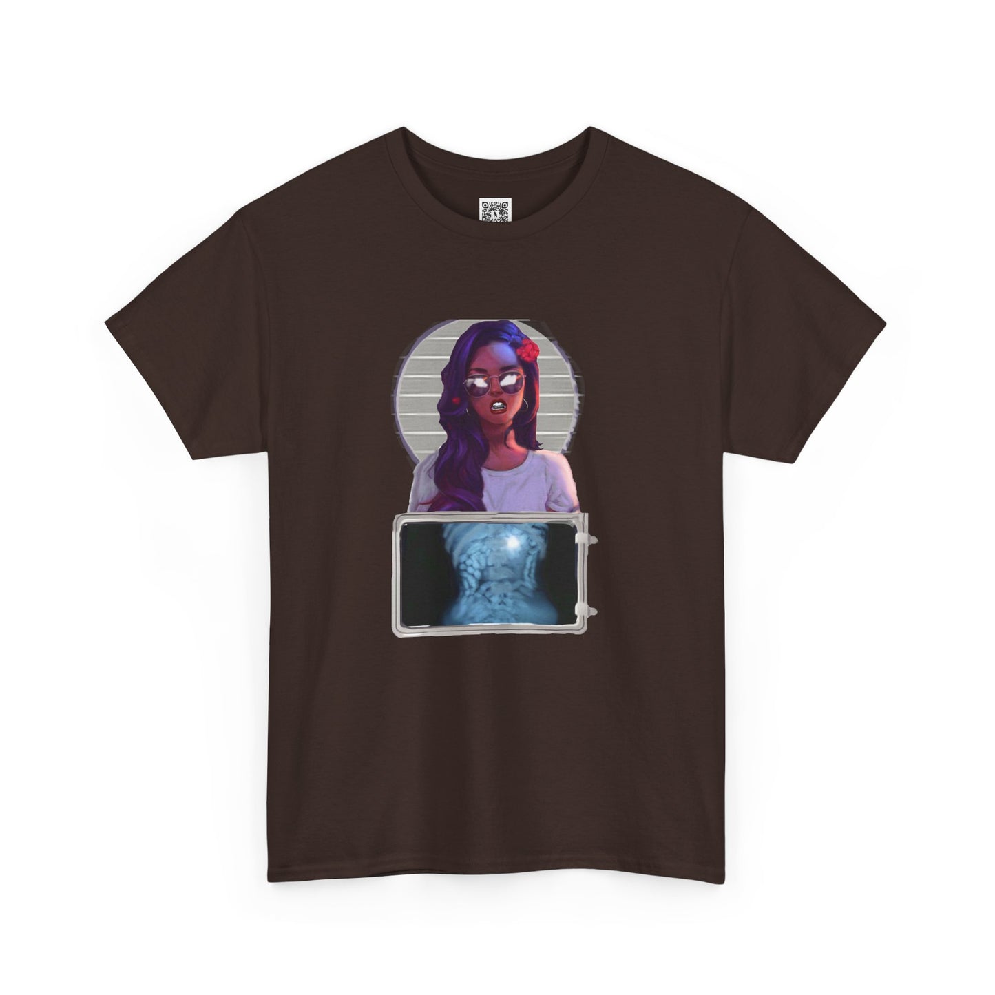 Retro Tee - 'Baddies n Balloons' Vintage Graphic Unisex Heavy Cotton Shirt