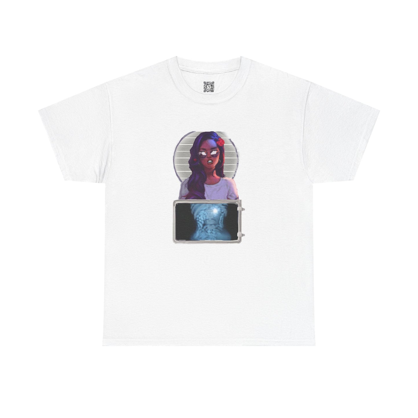 Retro Tee - 'Baddies n Balloons' Vintage Graphic Unisex Heavy Cotton Shirt