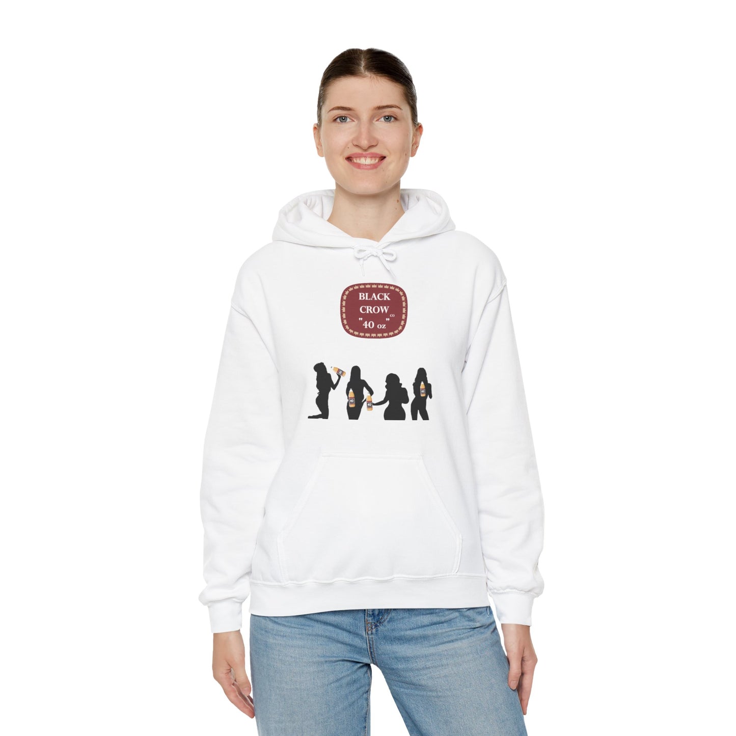 40 a day Unisex Heavy Blend™ Hooded Sweatshirt