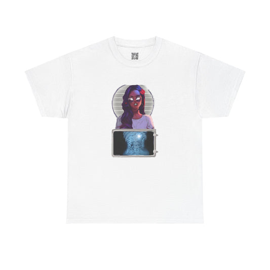 Retro Tee - 'Baddies n Balloons' Vintage Graphic Unisex Heavy Cotton Shirt